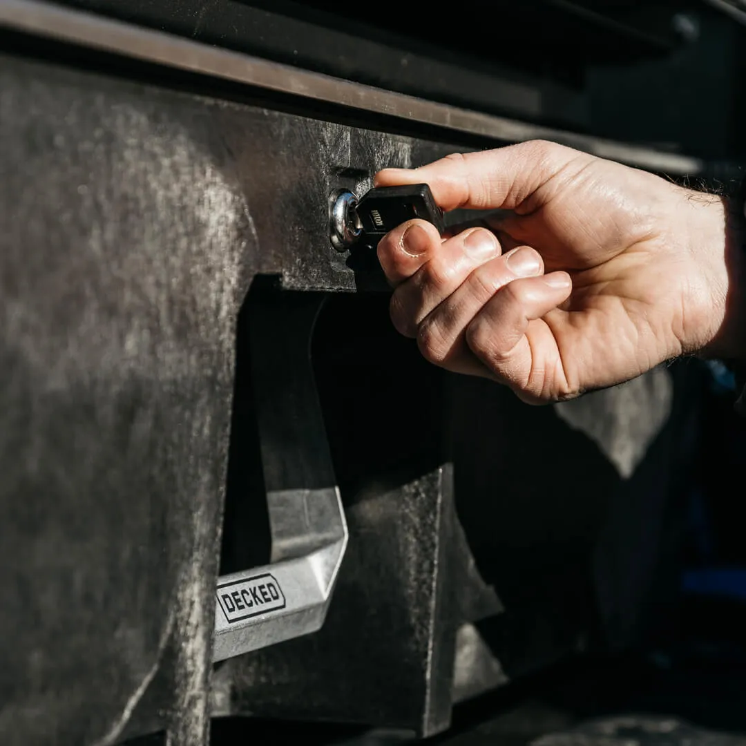 Decked Drawer System Locks skuffelås stål