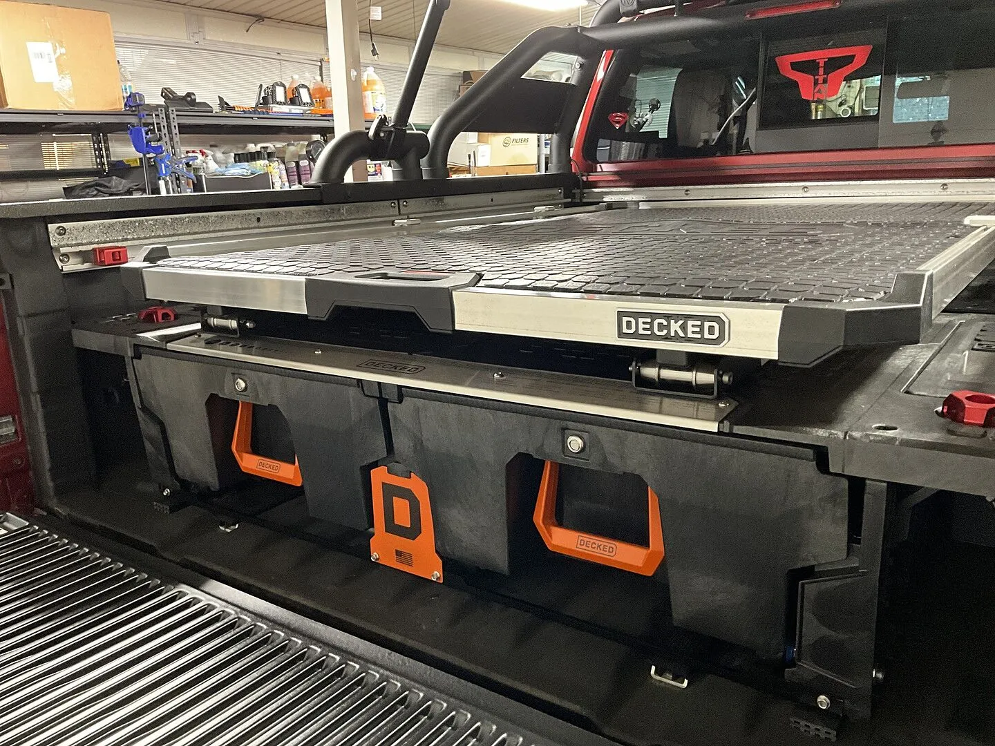 Decked CargoGlide 600 lastebunn til skuffesystem