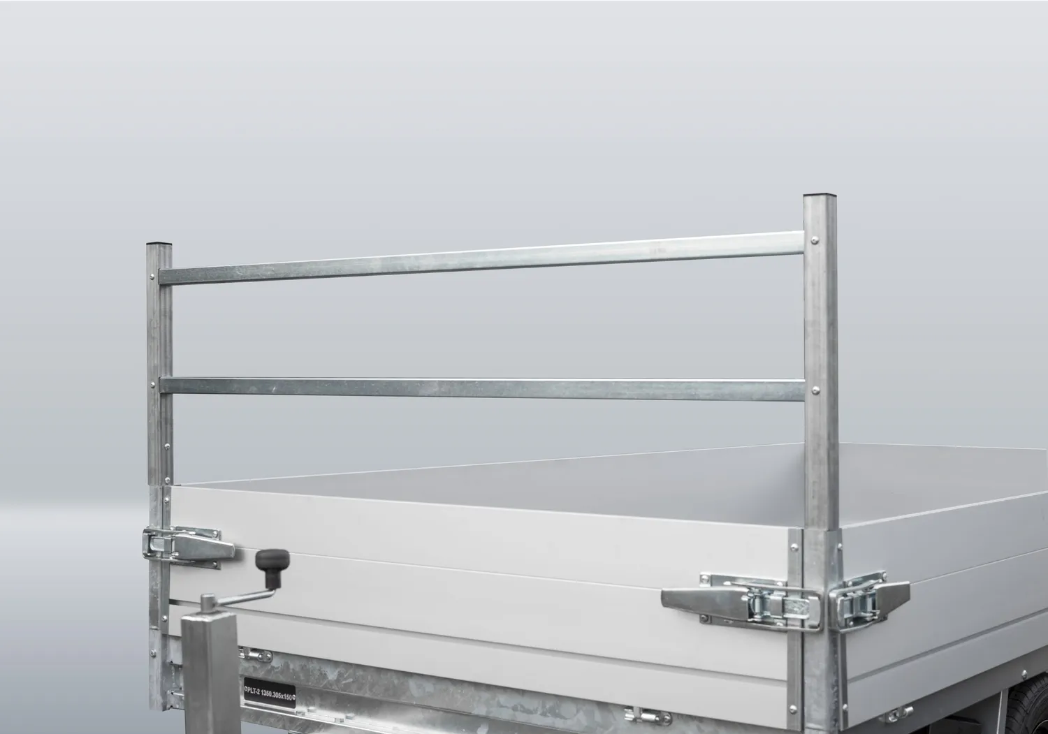 Anssems H-ramme PLT-Pro og KLT-Pro 150×50 galvanisert stål