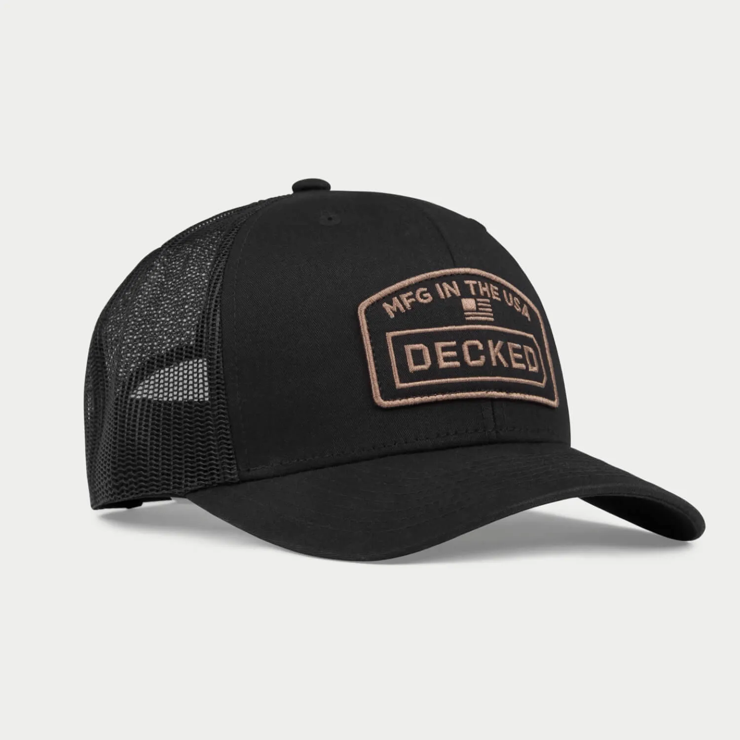 Decked MFG IN THE USA caps