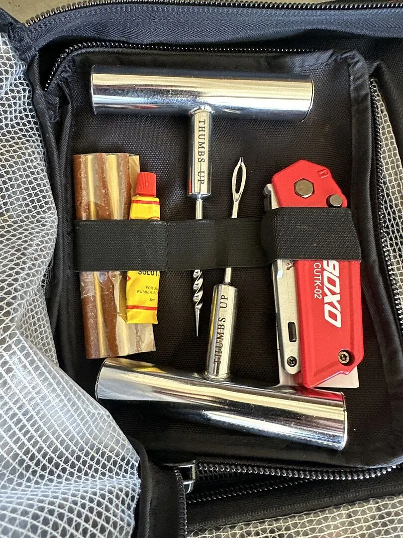 Decked x BoxoUSA Tool Bag with Tool Roll verktøybag