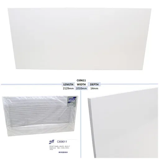 Ifor frontpanel hvit BV