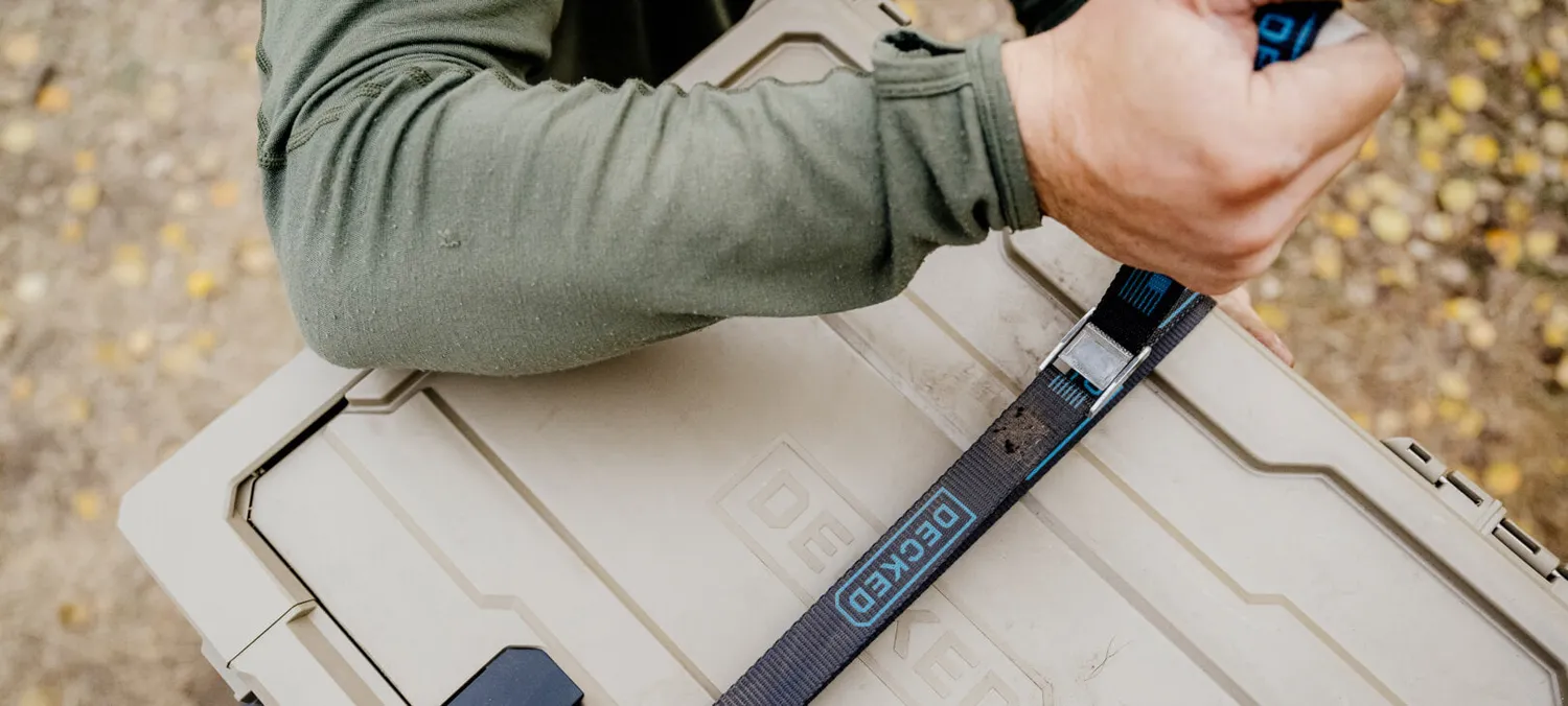 Decked Cam Straps lastestropper