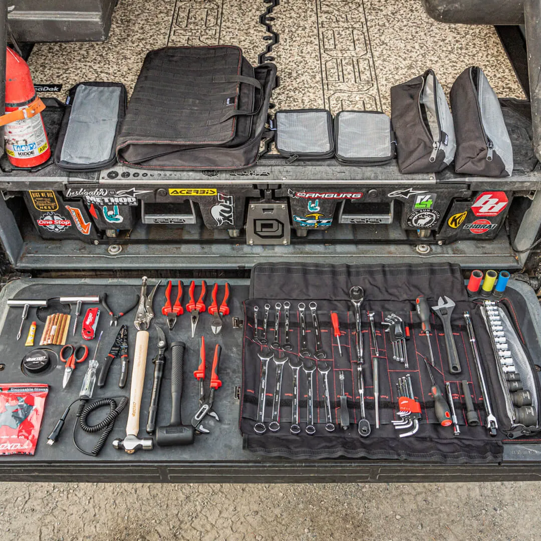 Decked x BoxoUSA Tool Bag with Tool Roll verktøybag