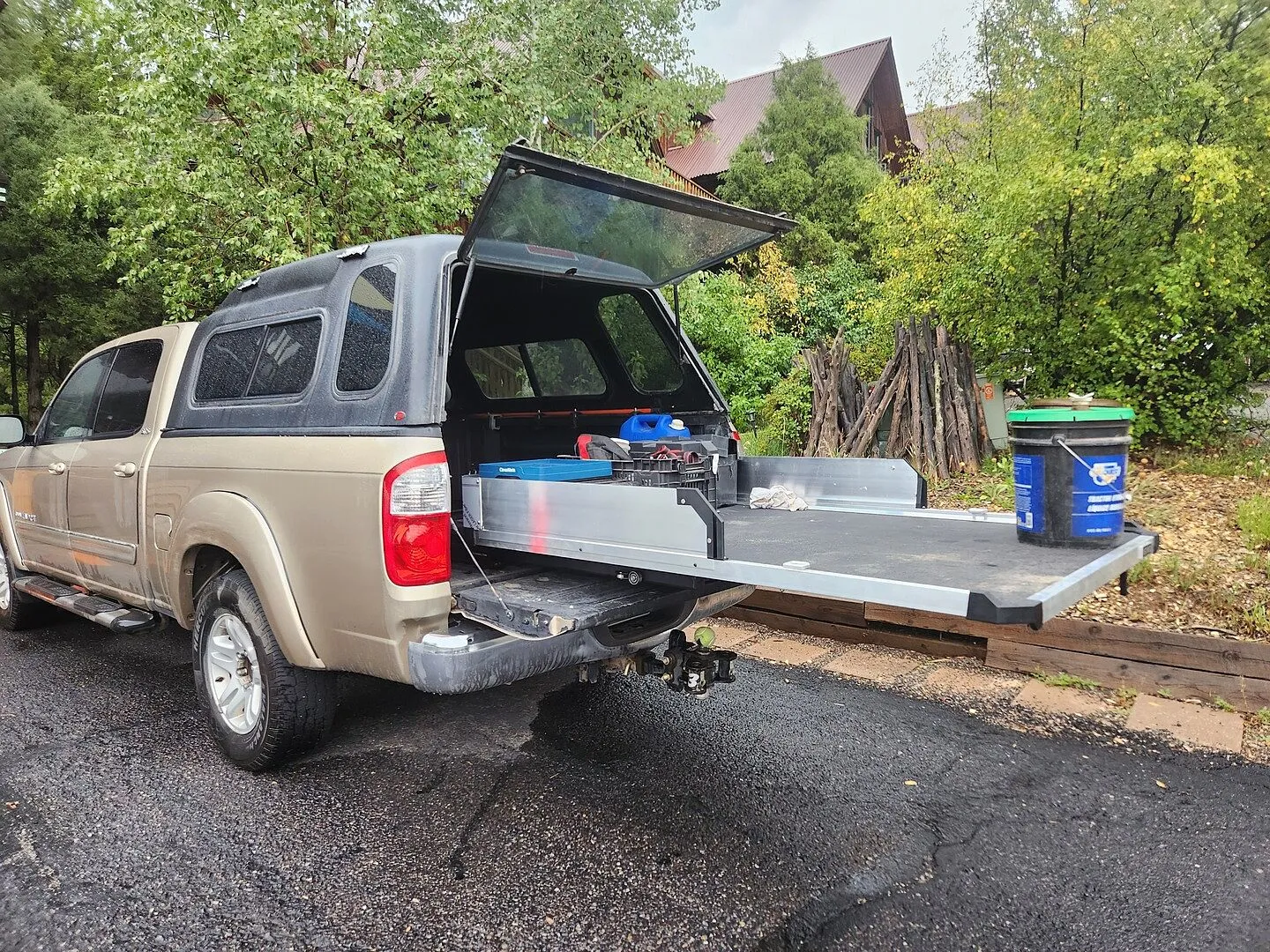 Decked CargoGlide 600 lastebunn til skuffesystem