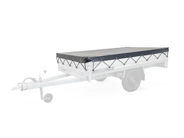 Anssems PLT-Pro Flatpresenning 330×180 antrasitt PVC