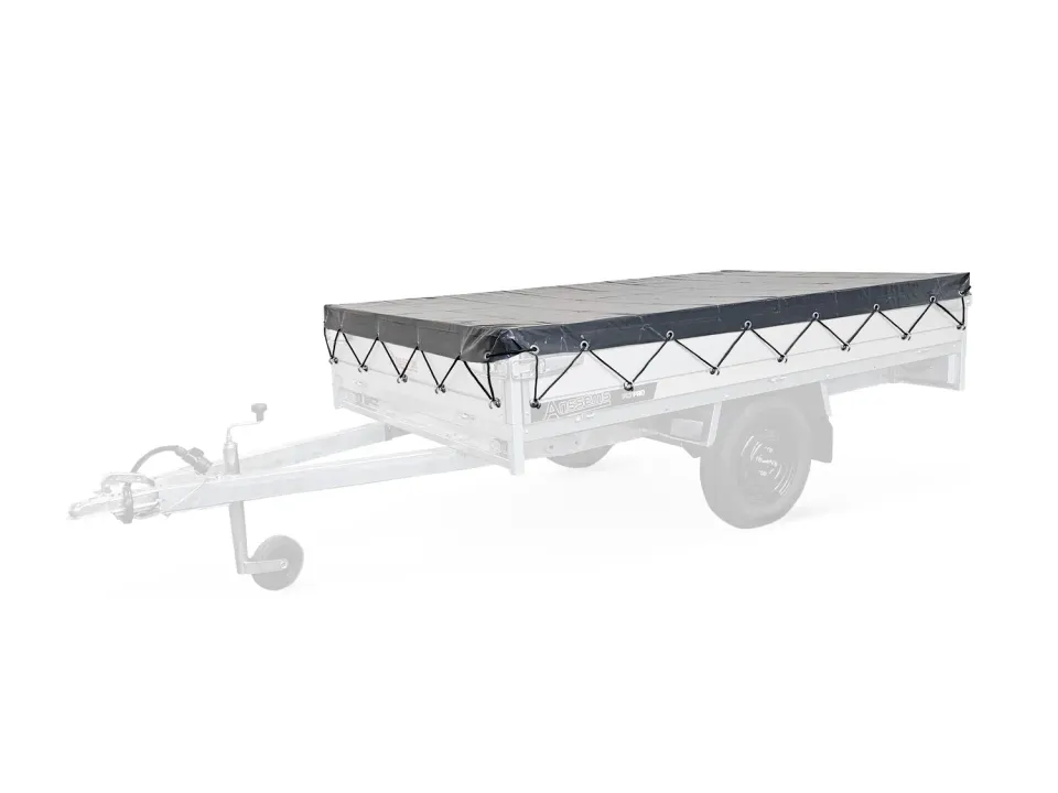 Anssems PLT-Pro Flatpresenning 330×180 antrasitt PVC