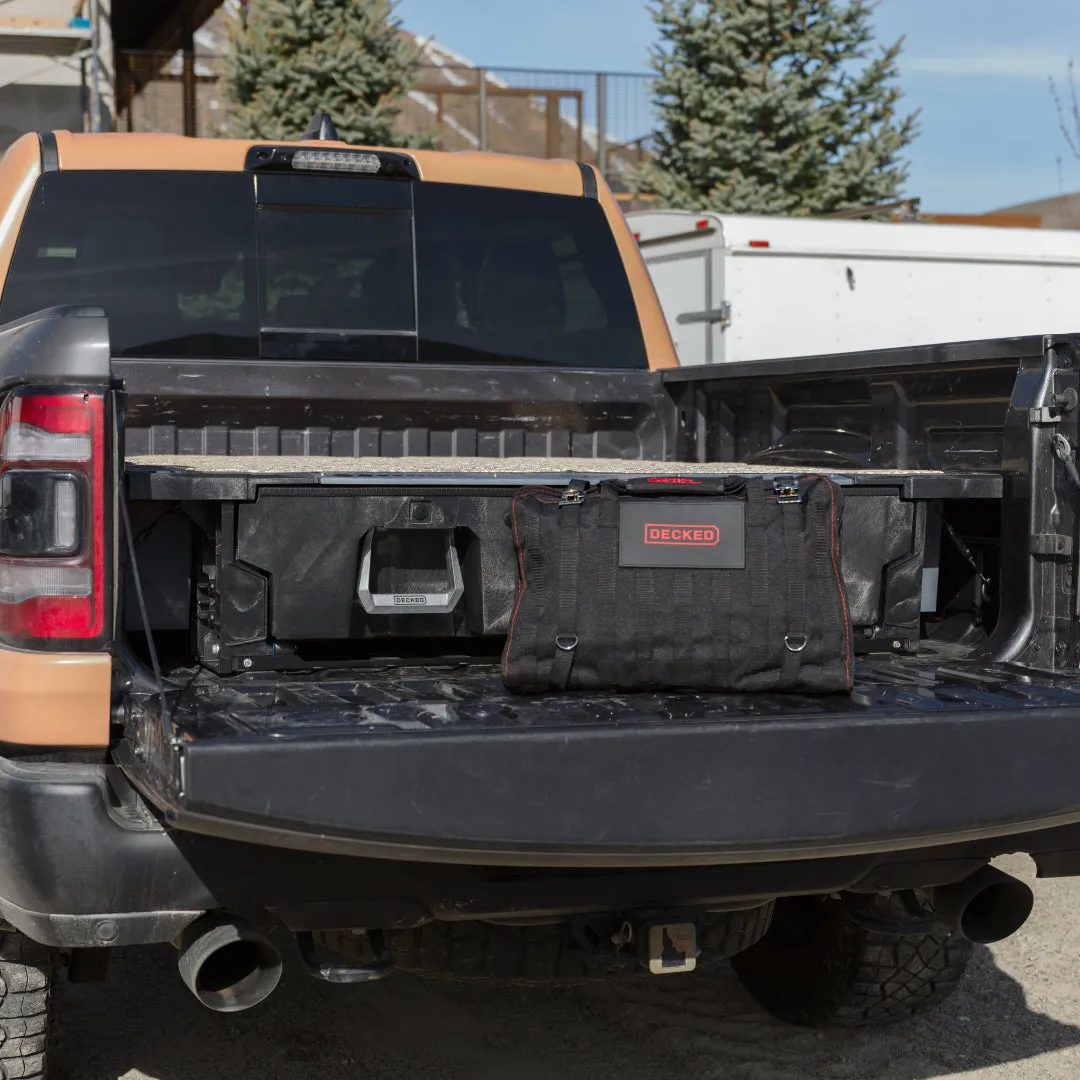 Decked x BoxoUSA Tool Bag with Tool Roll verktøybag