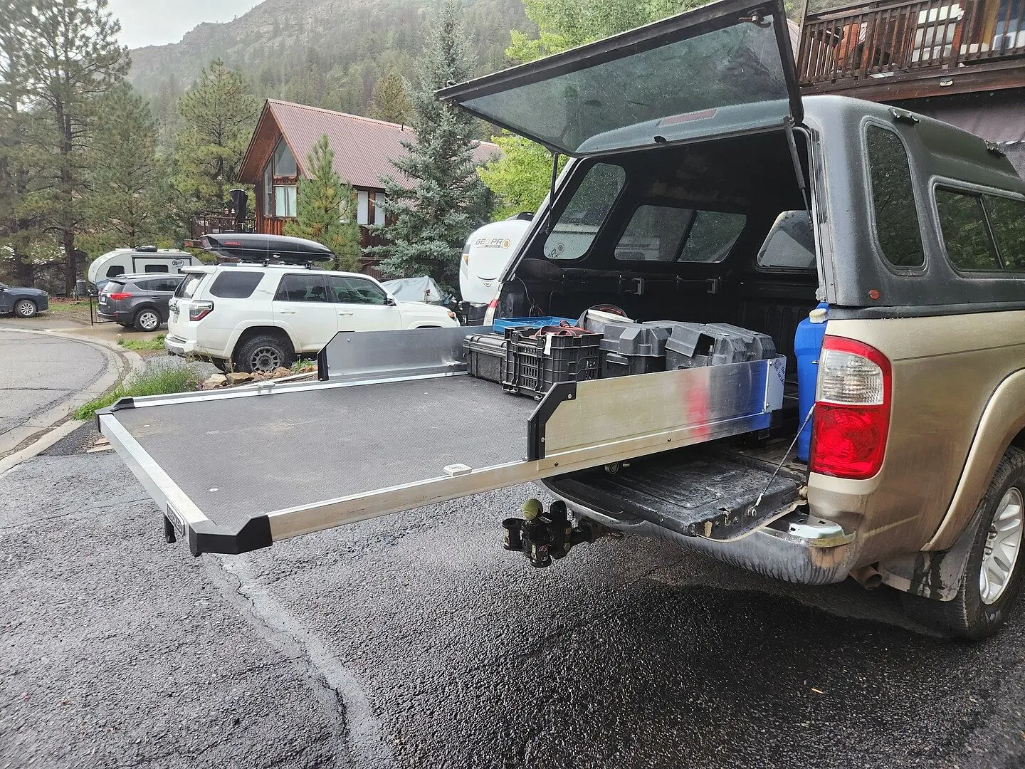 Decked CargoGlide 600 lastebunn til skuffesystem