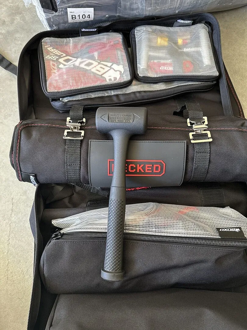 Decked x BoxoUSA Tool Bag with Tool Roll verktøybag