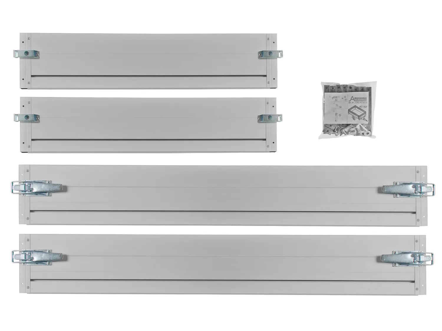 Anssems KLT/PLT tilleggskarmer aluminium 30 cm