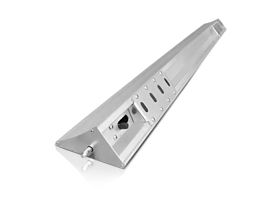 Anssems AMT hjulstopper med surrekrok aluminium