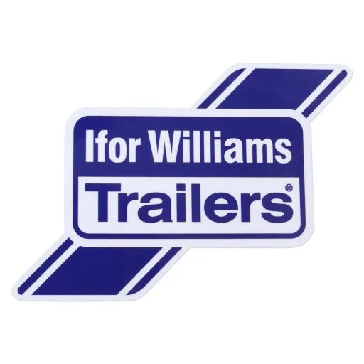 Ifor Williams klistremerke – diagonalt merke