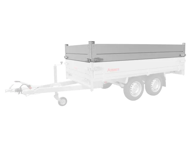 Anssems PSX Tilleggskarmer 251×153×35 cm aluminium