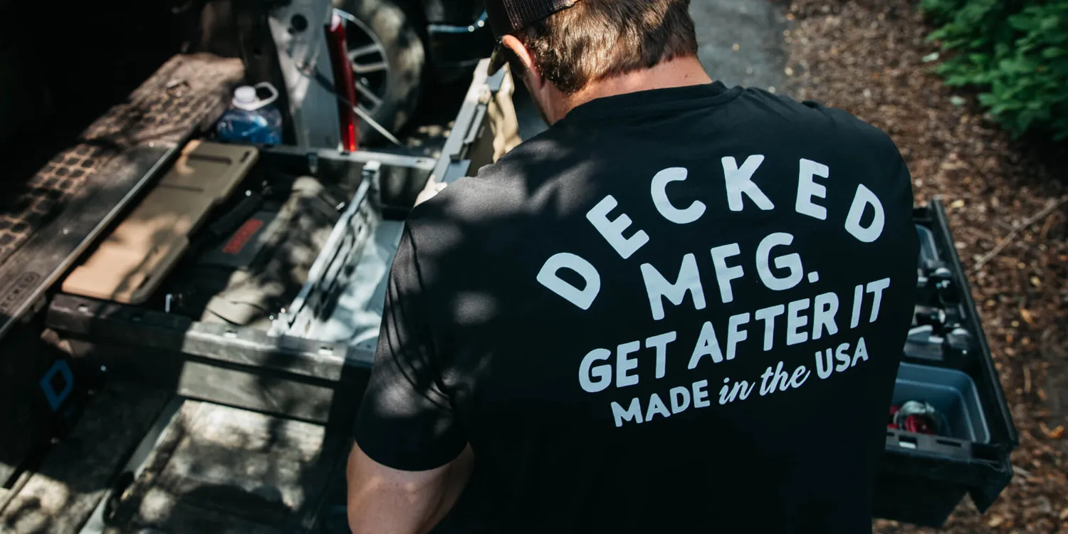 Decked Get After It Tee t-skjorte