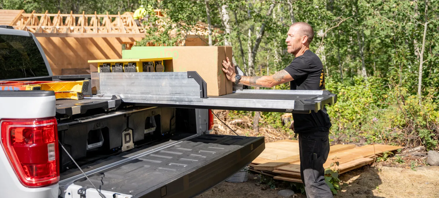 Decked CargoGlide 600 lastebunn til skuffesystem